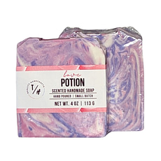 love potion artisan bar soap